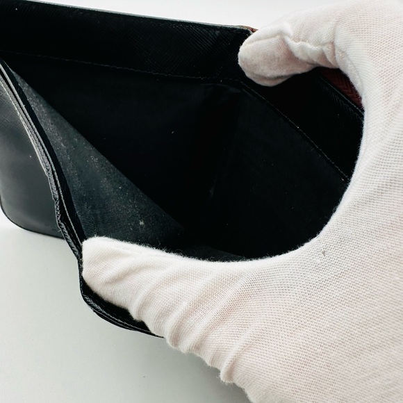 Prada Men's Burgundy Wallet - Picture 9 of 10